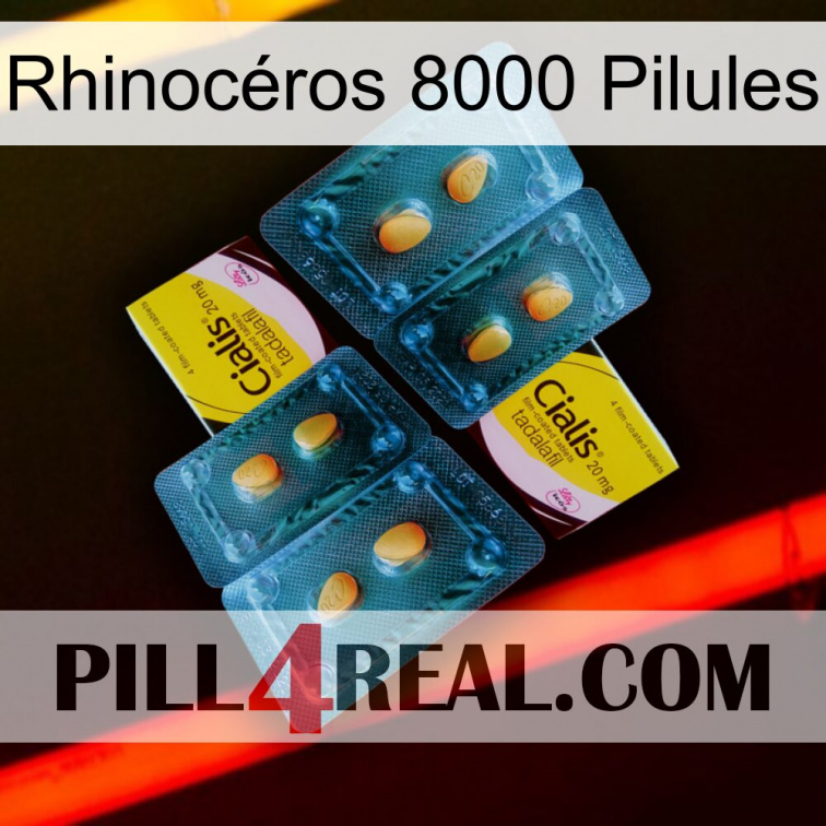 Rhinocéros 8000 Pilules cialis5